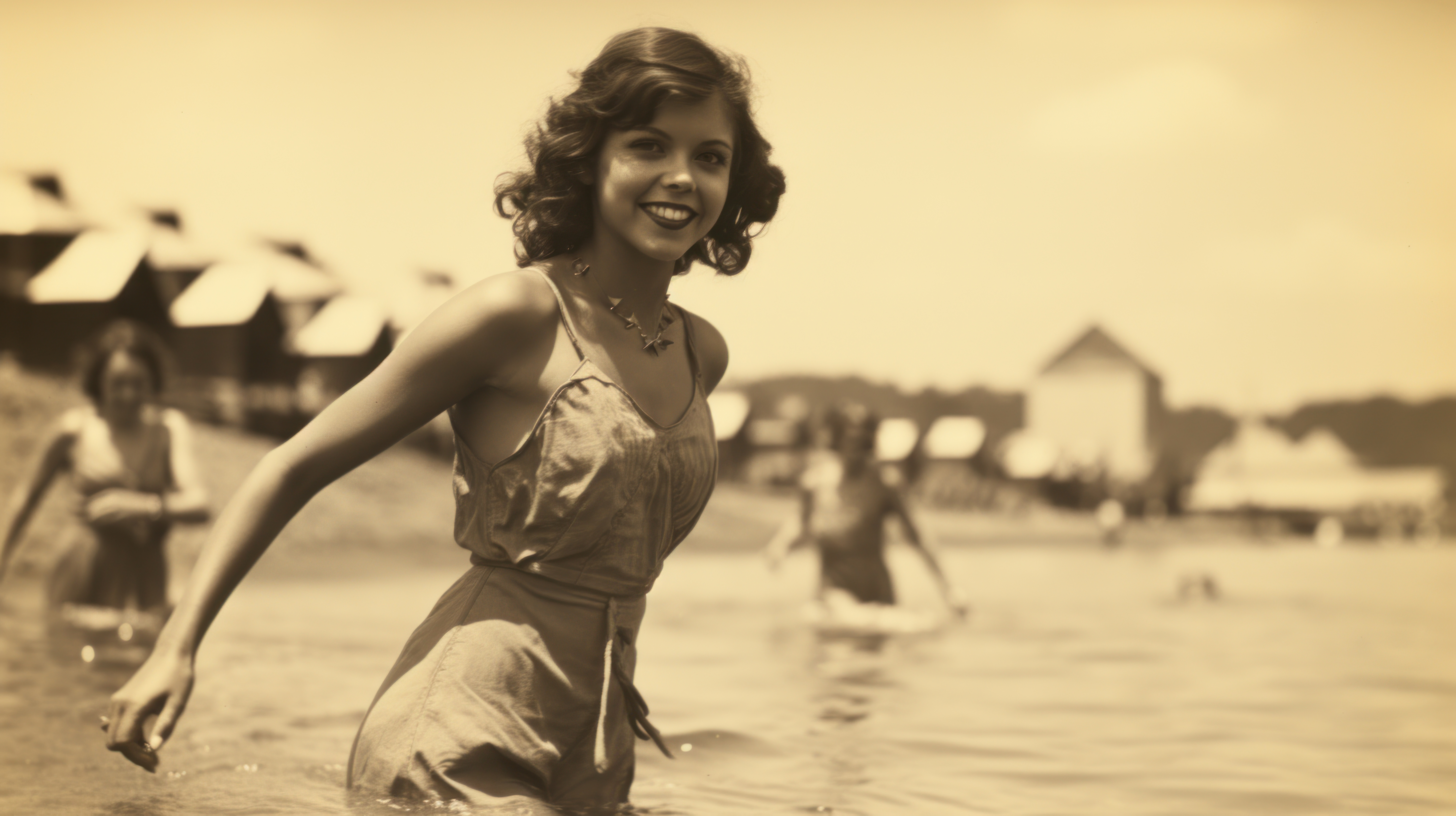 Vintage 50-talls scene